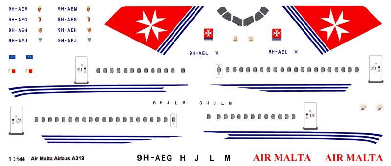 1:144 A-319 / 500-2000