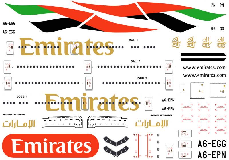 emirates B777

1:144 B-777 / 500-2500