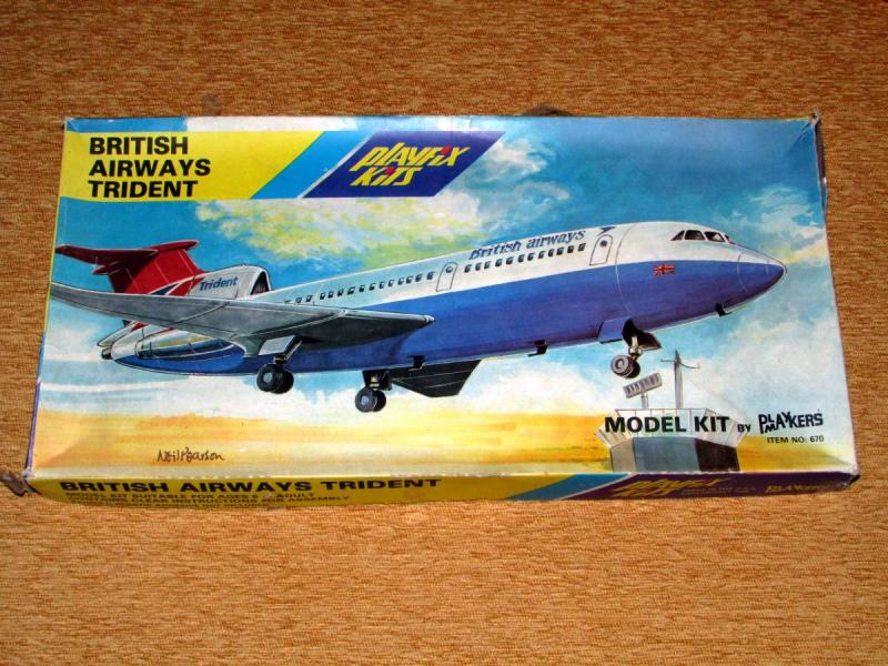 Playfix 1_100 British Airways Trident 4.700.-
