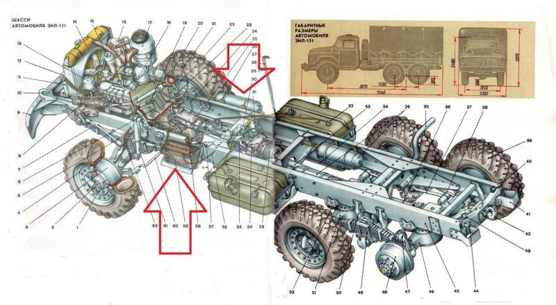 1-35-Russian-font-b-Zil-131-b-font-truck-early-type-pay-winch-Assembly-model