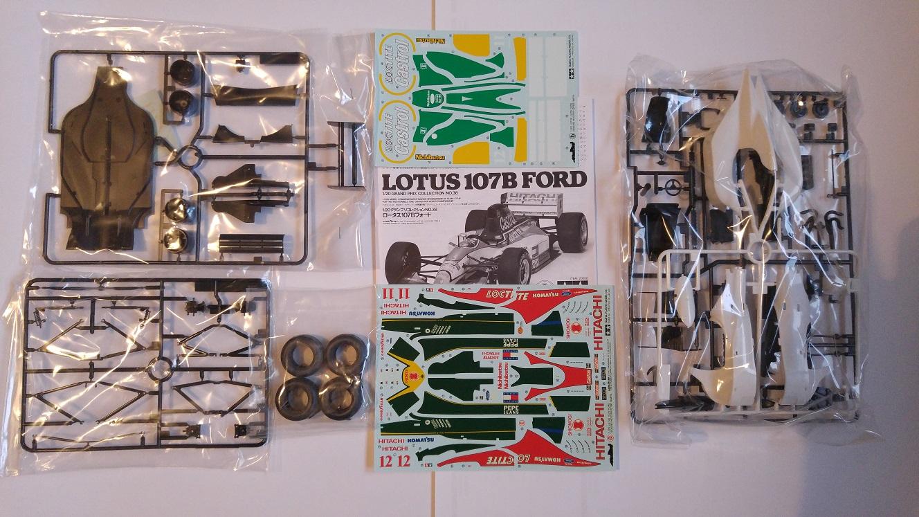 Lotus 107B parts