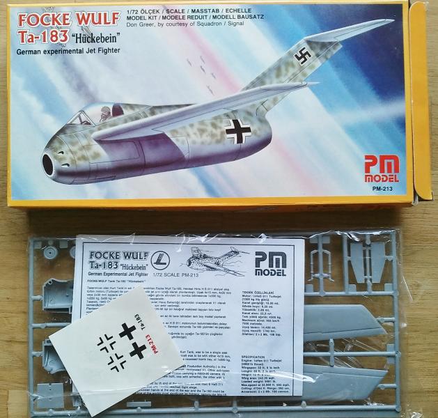 PM-213 Focke Wulf Ta-183 Hückebein