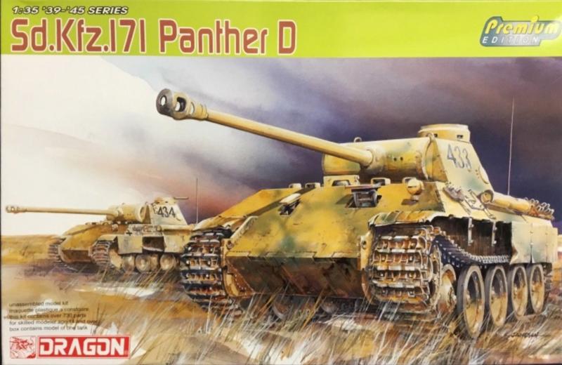 Sd.Kfz. 171 Panther D Premium Edition; Magic Track, fém lövegcső, maratás