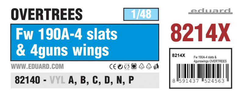 Fw 190A-4 slats & 4gunswings OVERTREES