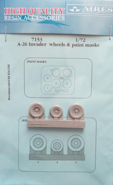 Aires 7153 A-26 Invader wheels