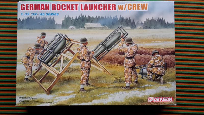 Dragon 6509 German Rocket Launcher w. Crew    3,000.-Ft