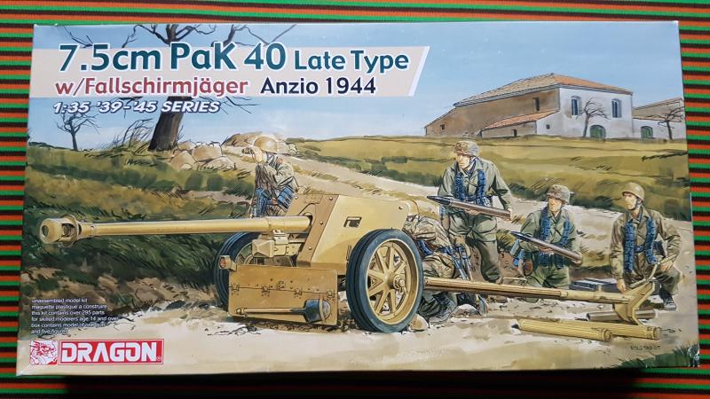 Dragon 6250 7.5cm PaK 40 Late   6,000.-Ft