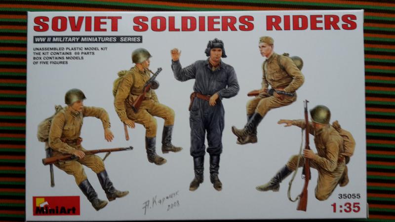 MiniArt 35055 Soviet Soldiers Riders    2,000.- Ft