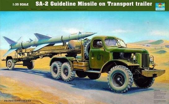 Trumpeter SA-2

Trumpeter SA-2 a Zil-151 vontatóval, 11.000 forintért