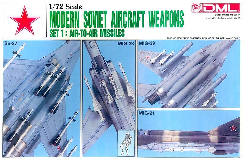 Modern Soviet Aircraft Weapons (szovjet légiharc rakéták) Dragon 2504