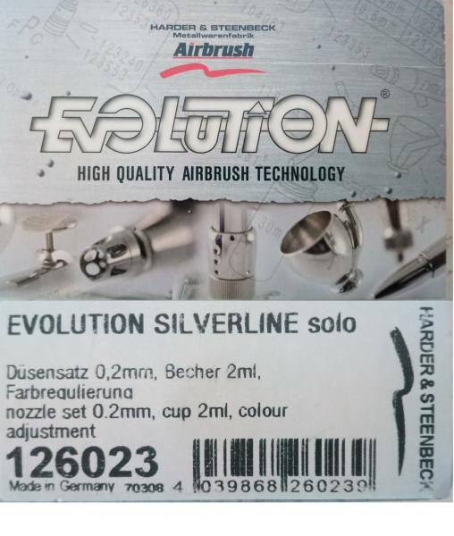 H&S Evolution Silverline solo airbrush doboz-1