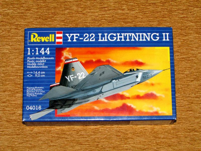 Revell 1_144 YF-22 Lightning II 1.700.-