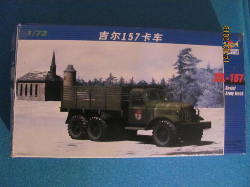 ZIL-157 - Trumpeter - 1500

ZIL-157 Soviet Army Truck - Trumpeter 1/72 - 1500 HUF