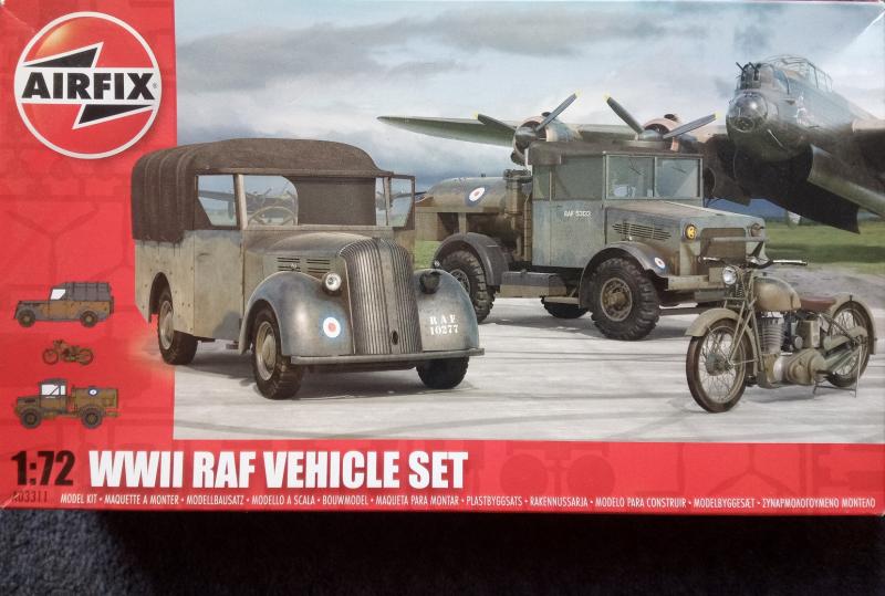 Airfix WWII RAF vehicle set