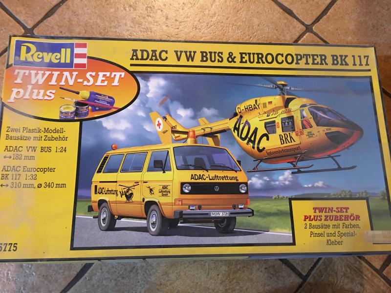 ADAC VW BUS&EUROCOPTER BK 117     

Rewell 1:24/1:32       6.000 Ft