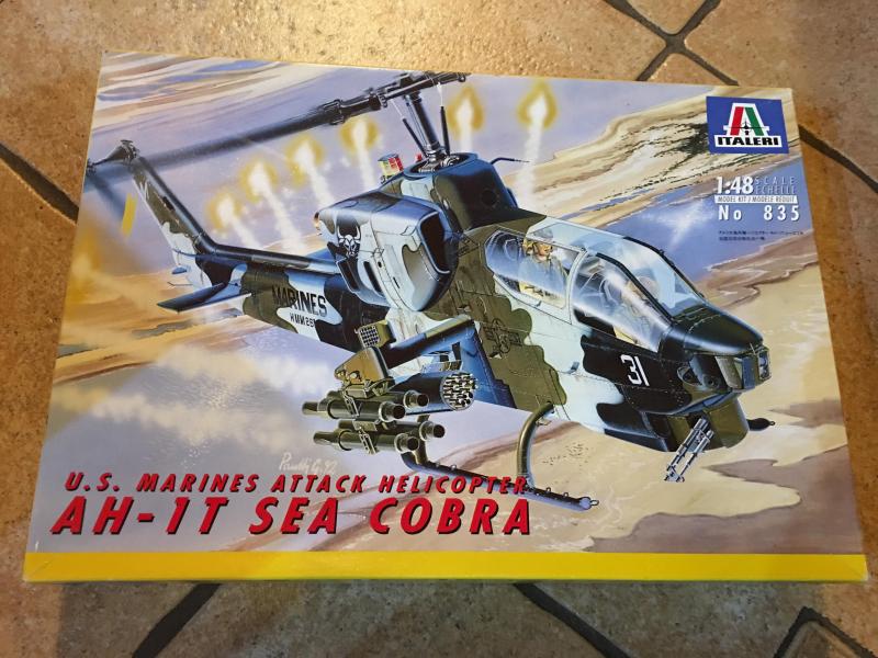 AH-1T SEA COBRA     

Italeri 1:48       3.000 Ft