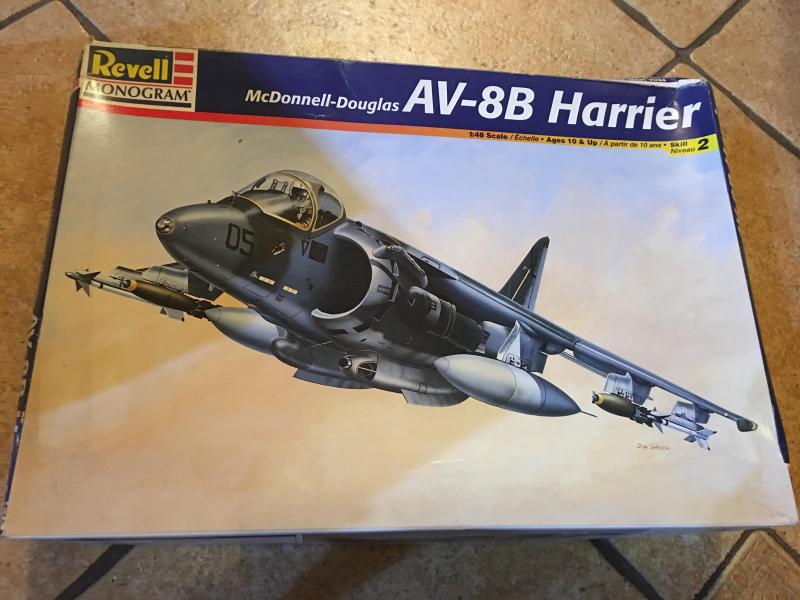 AV-8B HARRIER

Rewell/Monogram   1:48       4.800 Ft