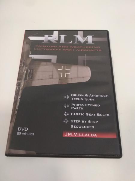 J.M. Villalba Painting & Weathering Luftwaffe WW2 Aircraft, DVD