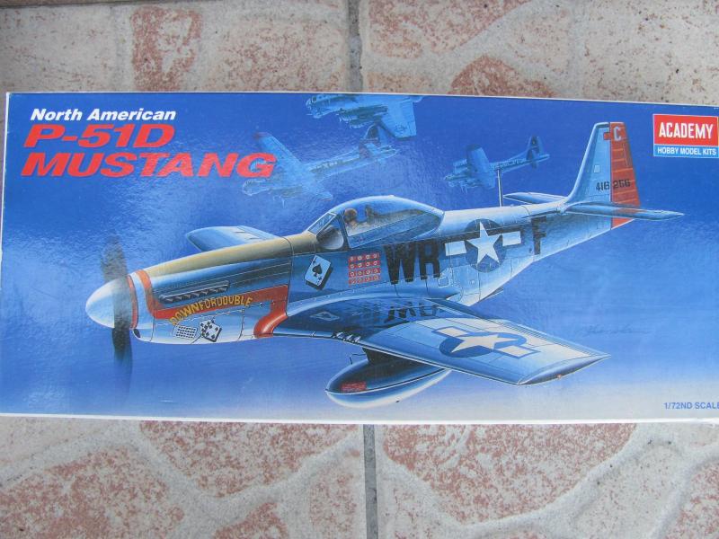 Academy P-51D Mustang 1/72 (2132) 1500 Ft