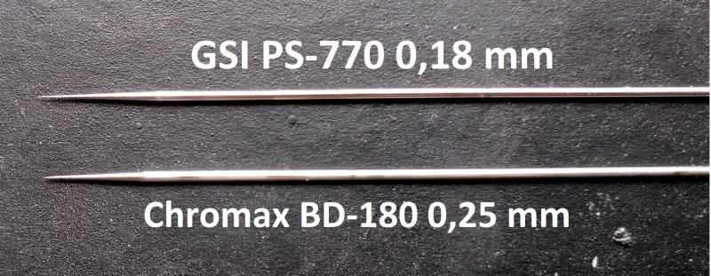 Chromax BD-180 -GSI PS770 tű