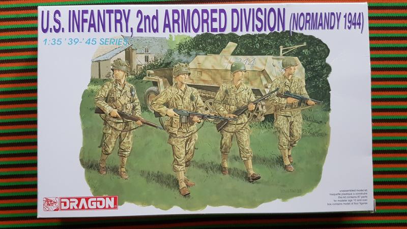 Dragon 6120 U.S. Infantry 2nd Armored Division (Normandy 1944)   2000.- Ft