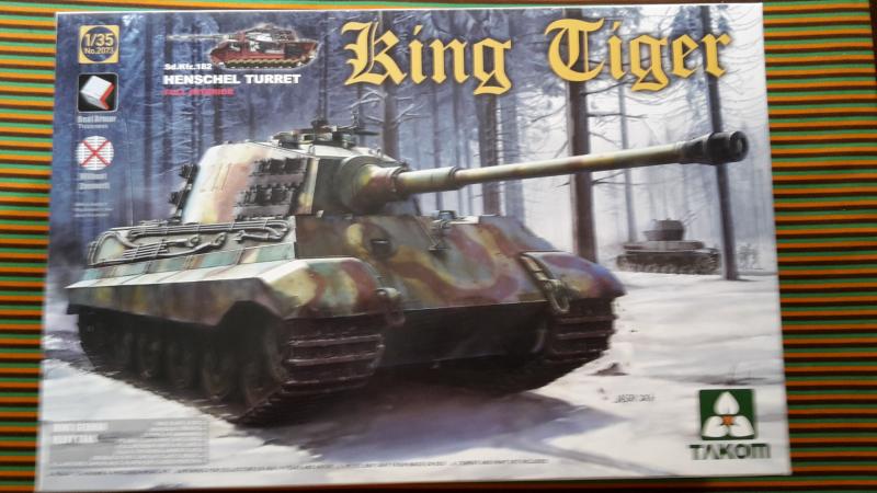 Takom 2073 King Tiger Sd.Kfz.182 Henschel Turret  13,000.- Ft