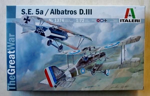 4000 SE5 + Albatros DIII