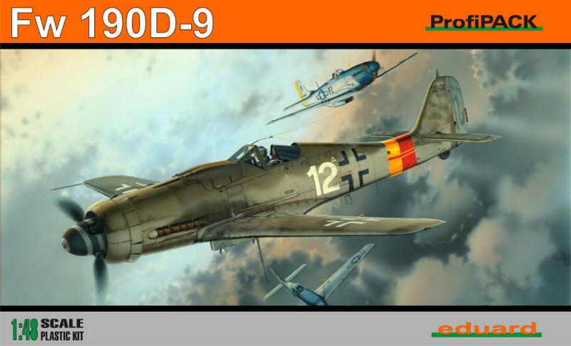 Eduard 8184 Fw 190D-9 ProfiPACK; színes maratás, maszk