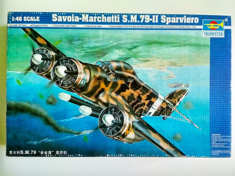 Trumpeter-02817-Savoia-Marchetti-SM79-II-Sparviero