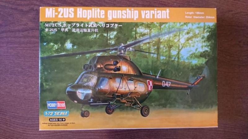 Mi-2

 1:72 Hobby Boss Mi-2US Hoplite Gunship Variant (Hobby Boss 87242, Quickboost Instrument Panel 72365, Quickboost 72355 Intake/Exhaust/FOD, Aires 7307 Wheels and Paint Masks, Extratech EX 72158 Photo Etch) - 8000