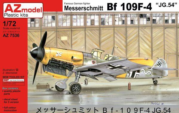 AZ Model 7536 Messerschmitt Bf-109 F-4 JG.54