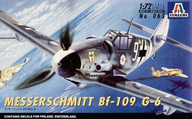 Italeri 063 Messerschmitt BF-109 G-6