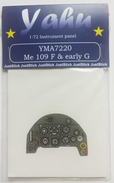Yahu Models YMA7220 Bf-109 F & G (early) instrument panel