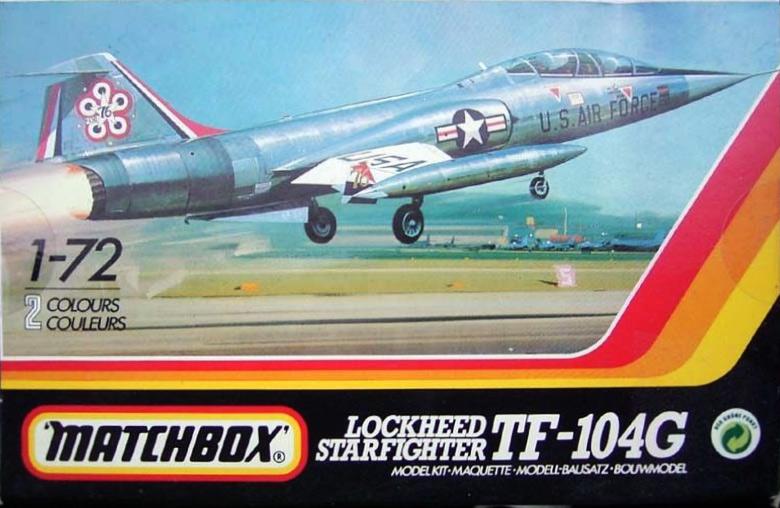 TF-104G Lockheed Starfighter Matchbox PK-40