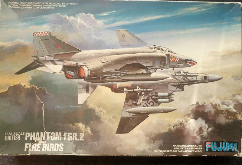 Fujimi  H-18 Phantom FGR-2 Fire Birds doboz