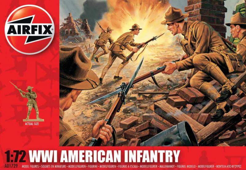 1500 WWI American infantry