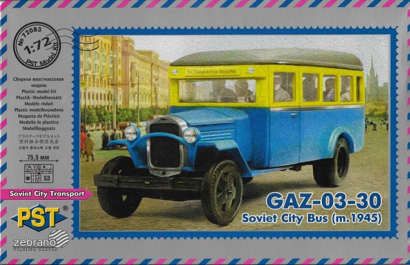 PST 72083 Gaz-03-30 Soviet City bus (m.1945)