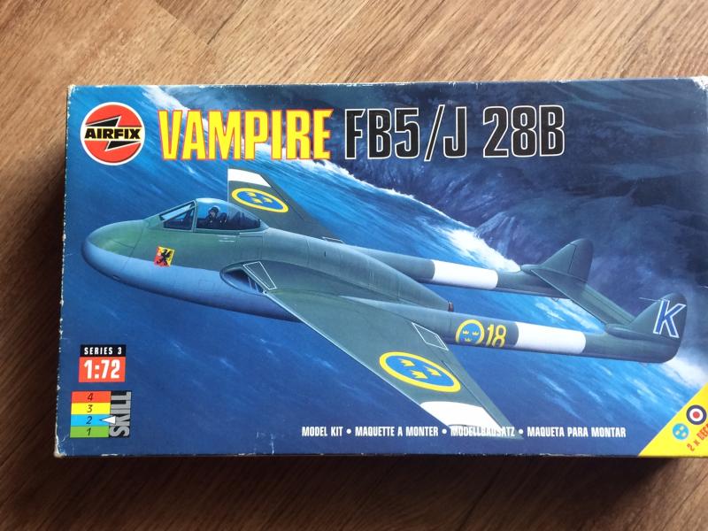 1/72 Airfix Vampire 1500Ft