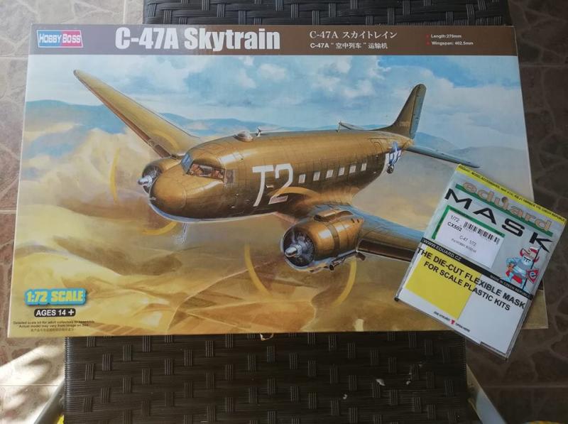 HobbyBoss C-47 új szerszámos 1:72 maszkkal 8000.-