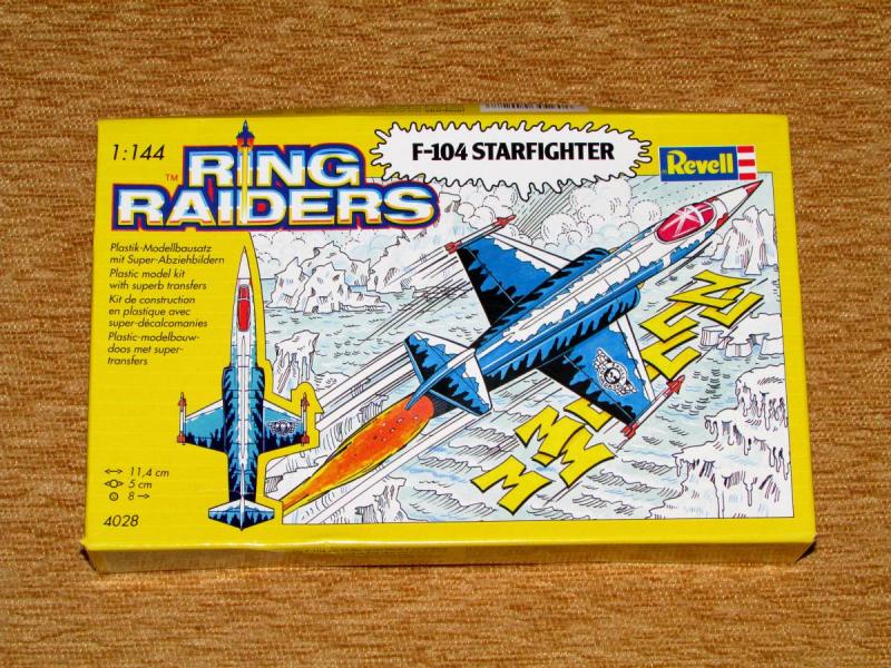 Revell 1_144 Ring Raiders F-104 Starfighter 1.600.-
