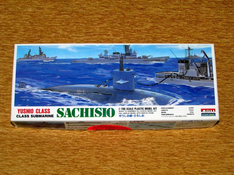Arii 1_700 Yushio Class Submarine Sachisio Két makett egy dobozban 2.700.-