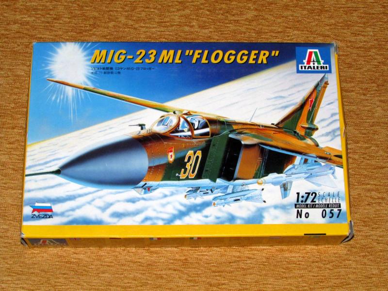 Italeri 1_72 MiG-23ML Flogger 2.400.-