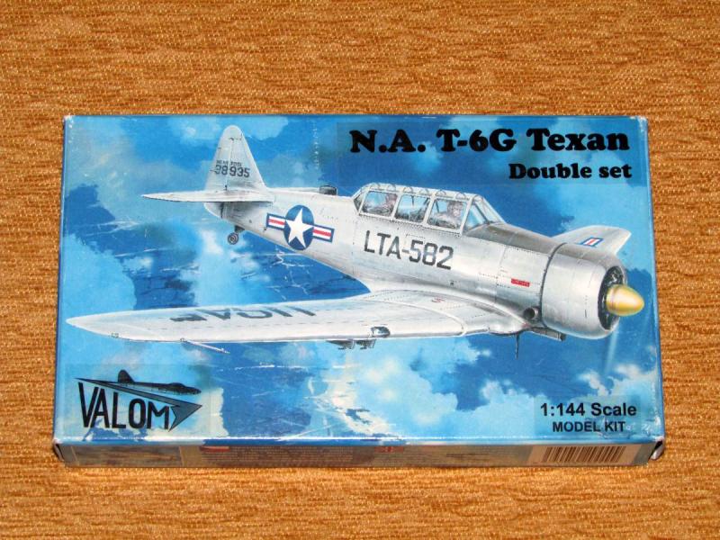 Valom 1_144 N.A. T-6G Texan Double Set Két makett egy dobozban, műgyanta alkatrészekkel 3.800.-_1