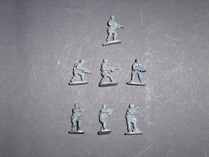 1/72  Caesar Miniatures Modern US Elit Force Rangers.

600.-