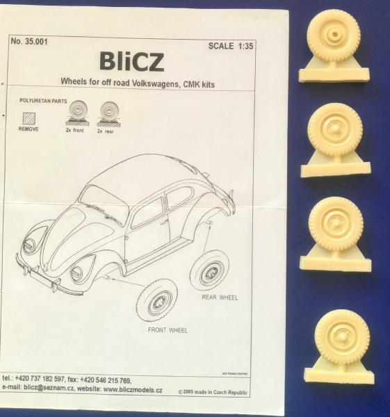 1-35 BliCZ 35-001 Wheels for VW