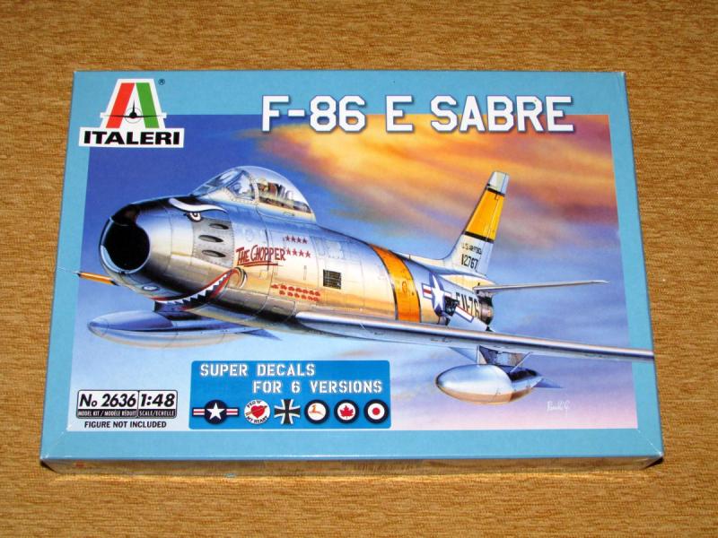 Italeri 1_48 F-86 E Sabre 3.600.-
