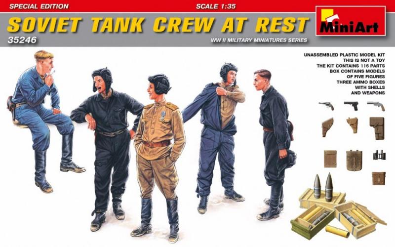 2500 Soviet tank crew rest