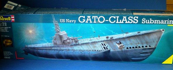 Gato-Class-Submarine 25000.-Ft