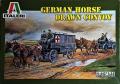 Italeri 6437 German Horse Drawn Convoy; elkezdett