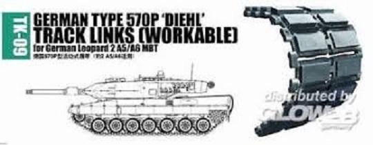 Leopard 2 A5/A6 lánctalp

Trumpeter German Leopard 2 A5/A6 MBT Workable Track 1:35 (02039) - 4000 Ft